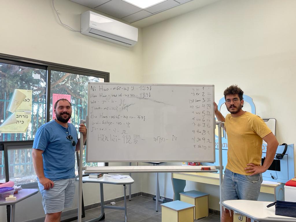 סטודנטים מהחוג ללימודי מזרח אסיה