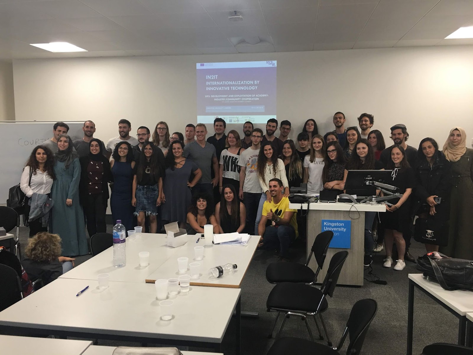 Meeting at Kingston University London, 2018 - Faculty and Students: 