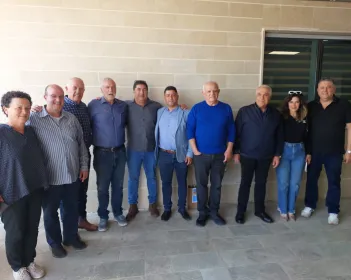 ראשי רשויות אשכול גליל מזרחי בצילום משותף