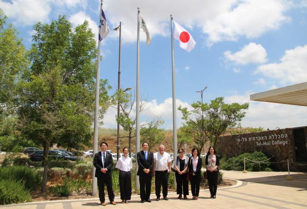 ביקור שגריר יפן במכללת תל-חי
